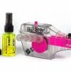 MUC-OFF Nettoyeur De Chaine X3 DIRTY CHAIN MACHINE + Dégraissant DRIVETRAIN CLEANER 75ml -Entretien Réparation Route Soldes unnamed file 115