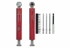 Clé Dynamométrique Effetto Mariposa Giustaforza 1- 8 Deluxe Rouge + Embouts