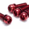 REVERSE Kit De Vis Etrier De Freins X4 Rouge