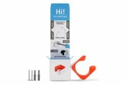 Support Vélo Mural Hornit Clug MTB (44-57mm / 1.75-2.25'') Blanc / Orange -Entretien Réparation Route Soldes unnamed file 1801