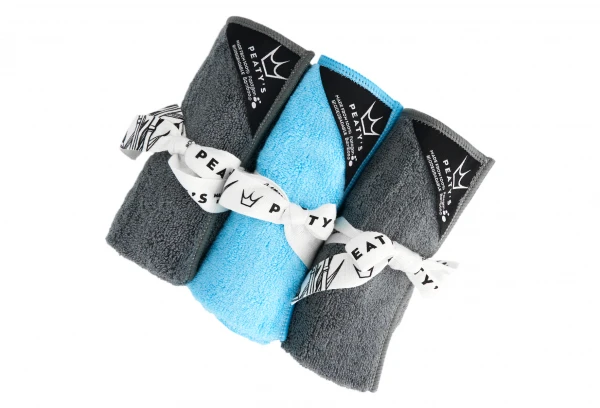 Kit Chiffons Microfibre Peaty's Bamboo (x3) 3 Kit Chiffons Microfibre Peaty's Bamboo (x3)