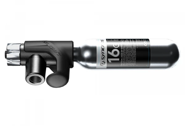 Gonfleur CO2 Syncros Boundary Noir + Cartouche CO2 16 G 4 Gonfleur CO2 Syncros Boundary Noir + Cartouche CO2 16 G – Image 2