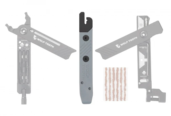 Multi-Outil Wolf Tooth 8-Bit Tire Lever + Rim Dent Remover (2 Fonctions) Noir 4 Multi-Outil Wolf Tooth 8-Bit Tire Lever + Rim Dent Remover (2 Fonctions) Noir – Image 2