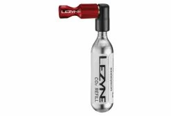 Gonfleur CO2 Lezyne Trigger Drive CO2 16g Rouge