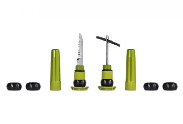 Kit De Réparation Tubeless Muc-Off Stealth Tubeless Puncture Plugs Vert 3 Kit De Réparation Tubeless Muc-Off Stealth Tubeless Puncture Plugs Vert