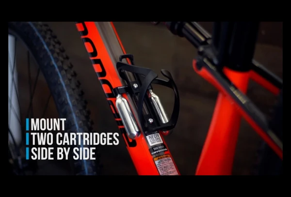 Support De Cartouche CO2 Lyne Noir 4 Support De Cartouche CO2 Lyne Noir – Image 2