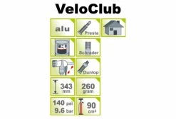 IceToolz Mini Pompe à Pied VeloClub ICE TOOLZ A351 5 IceToolz Mini Pompe à Pied VeloClub ICE TOOLZ A351 -Entretien Réparation Route Soldes unnamed file 2870
