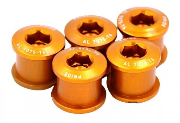 Pride Racing Vis De Cheminées Pride Vortex Aluminium 8.5 Mm Or 3 Pride Racing Vis De Cheminées Pride Vortex Aluminium 8.5 Mm Or