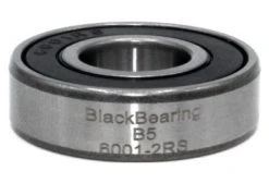 Roulement Black Bearing 6001-2RS 12 X 28 X 8 Mm