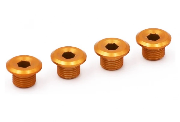 Vis Pour Plateau Rennen Regular Or (x4) 3 Vis Pour Plateau Rennen Regular Or (x4)