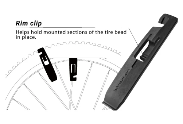 Lot De 60 Démonte-Pneus Birzman Tubeless 7 Lot De 60 Démonte-Pneus Birzman Tubeless – Image 5