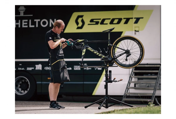 Pied D'atelier Topeak - PrepStand X Noir 7 Pied D'atelier Topeak - PrepStand X Noir – Image 5