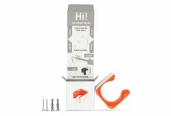 Support Vélo Mural Hornit Clug Plus (70-81mm / 2.75-3.2'') Blanc / Orange -Entretien Réparation Route Soldes unnamed file 3995