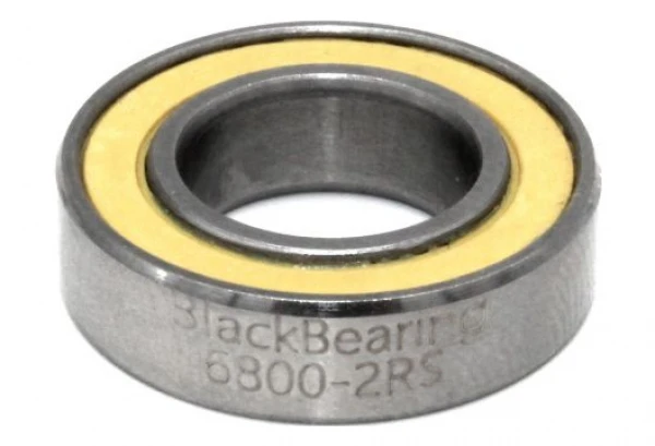 Roulement Black Bearing Céramique 6800-2RS 10 X 19 X 5 Mm 3 Roulement Black Bearing Céramique 6800-2RS 10 X 19 X 5 Mm