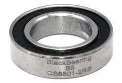 Roulement Black Bearing Céramique 6801-2RS 12 X 21 X 5 Mm