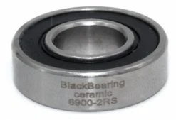 Roulement Black Bearing Céramique 6900-2RS 10 X 22 X 6 Mm