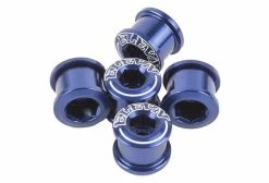 Pack De 5 Vis Cheminées ELEVN DOUBLE KEY 6.5 X 4mm Bleu