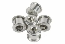 Pack De 5 Vis Cheminées ELEVN DOUBLE KEY 6.5 X 4mm Argent