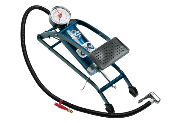 Pompe à Pied SKS Picco (Max 73 Psi / 5 Bar) Bleu 3 Pompe à Pied SKS Picco (Max 73 Psi / 5 Bar) Bleu