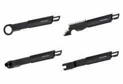 BIRZMAN 4 Clés Spécifiques CASSETTE PEDALE ROUE LIBRE (Gear Plus) Noir