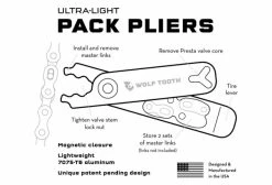 Multi-Outil Wolf Tooth Pack Pliers - Master Link Combo Pliers (4 Fonctions) Noir Orange -Entretien Réparation Route Soldes unnamed file 4387