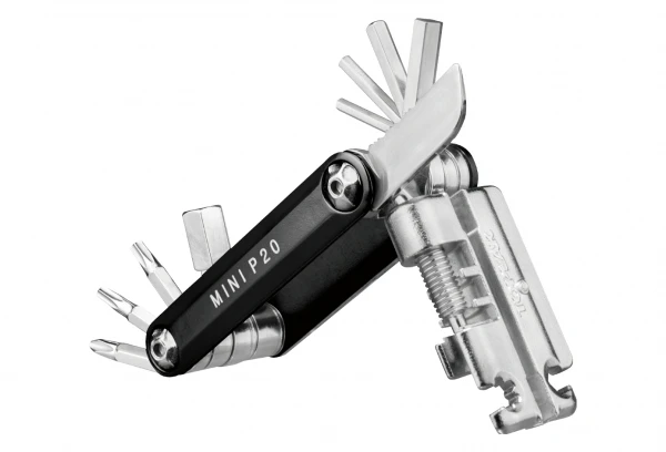 Multi-Outils Topeak Mini P20 Noir (20 Fonctions) 3 Multi-Outils Topeak Mini P20 Noir (20 Fonctions)