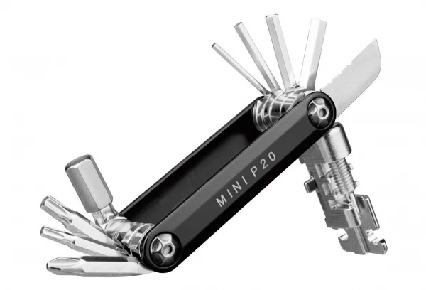 Multi-Outils Topeak Mini P20 Noir (20 Fonctions) 4 Multi-Outils Topeak Mini P20 Noir (20 Fonctions) – Image 2