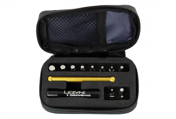 Clé Amovible + Coffret Avec Embouts LEZYNE Noir Or 4 Clé Amovible + Coffret Avec Embouts LEZYNE Noir Or – Image 2