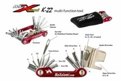 Multi-Outils MaXalami K-22 Fonctions Rouge 9 Multi-Outils MaXalami K-22 Fonctions Rouge -Entretien Réparation Route Soldes unnamed file 4981