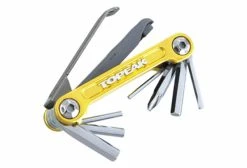 TOPEAK Multi-Outils MINI 9 PRO Or (9 Outils) -Entretien Réparation Route Soldes unnamed file 5433
