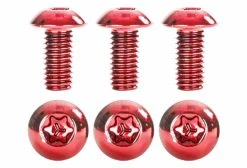 Kit De 6 Vis De Disque NEATT Inox M5 X 10mm Rouge